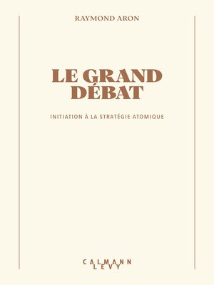 cover image of Le grand débat